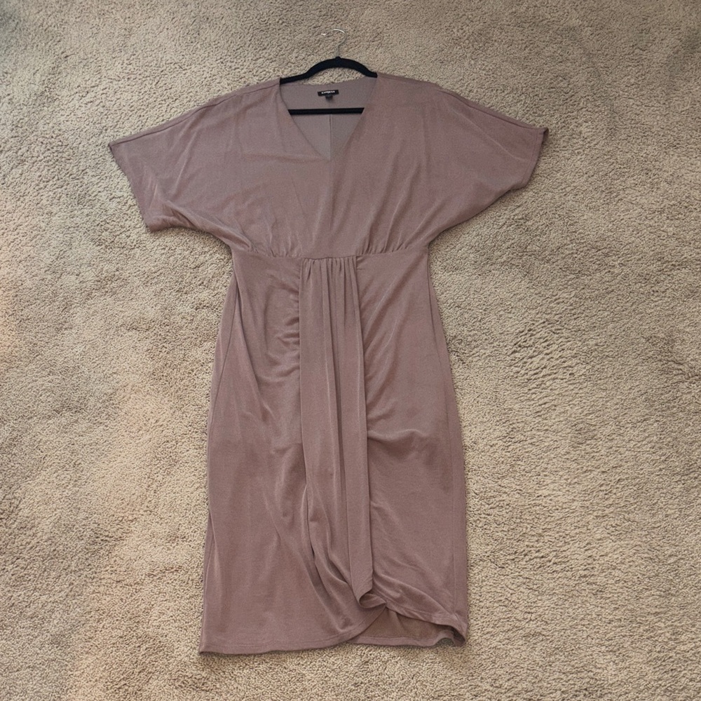 Express Mauve Midi Dress